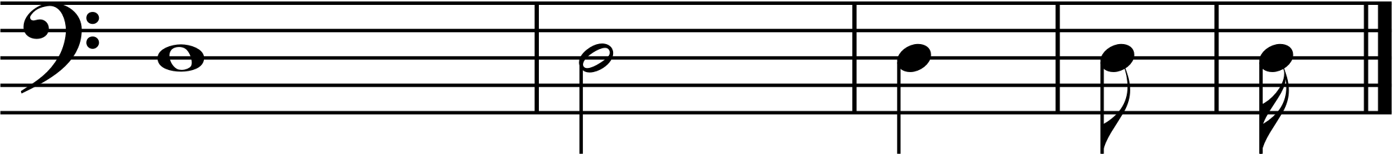 Längen notieren